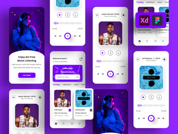 Music Streaming App Design