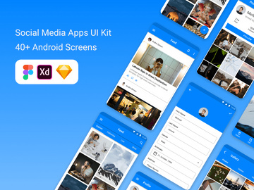 Terrania - Social Media Apps UI Kit