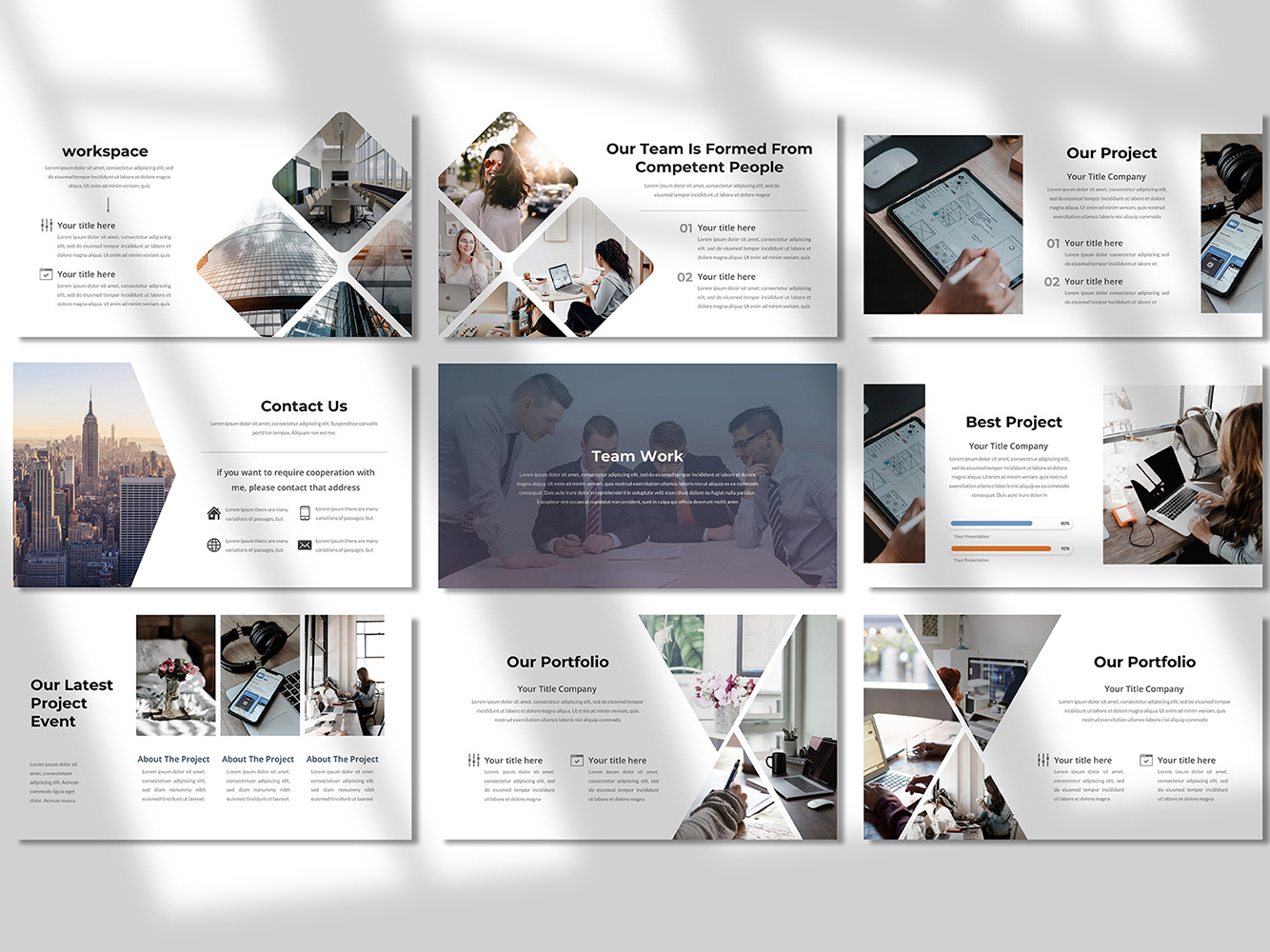 Pemasaran - Template PowerPoint