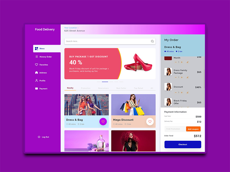 E-Commerce Dashboard UI by SB Trading ~ EpicPxls