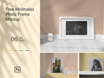 Minimalist Photo Frame Mockup