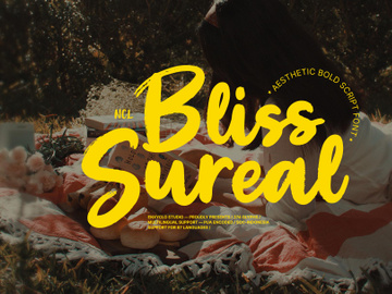 NCL BLISS SUREAL - Bold Script Font