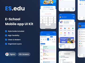 E School UI Kits