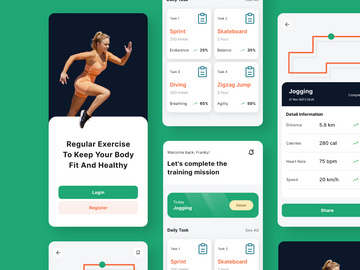 Sporty - Task Sports Mobile App