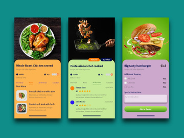 Food  Delivery APP UI