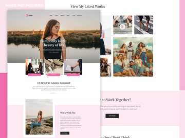 Personal portfolio web template
