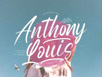 Anthony Louis - Modern Script Font