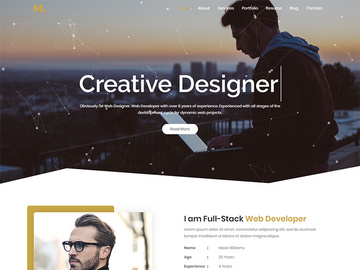 CVIT | Portfolio / vCard / CV / Resume Template
