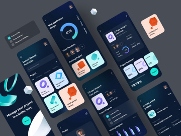 Project Management Mobile Application Design