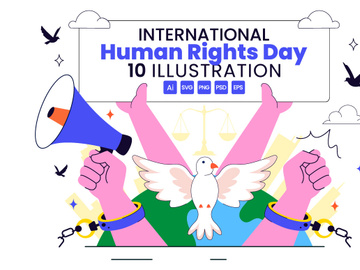 10 International Human Rights Day Illustration