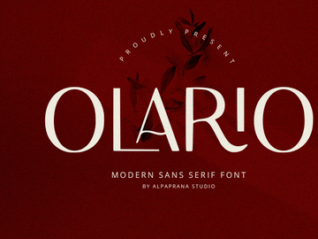 Olario - Sans Serif Font