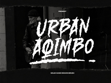 Urban Aqimbo | Hand Drawn Brush