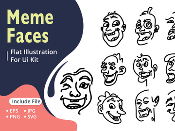 Cartoonish Face Meme