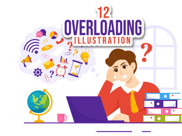 12 Overloading Business Illustration
