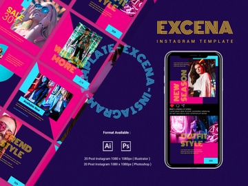 Instagram Template - Excena