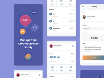 Cryptocurrency Wallet Mobile App