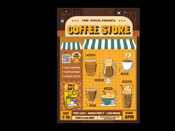 Coffee Store Flyer