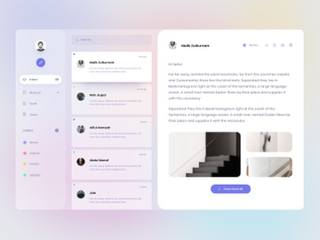 E-mail App Concept