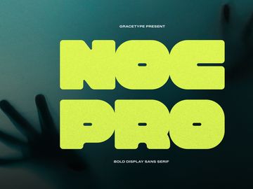 Nocpro | Bold Display Sans