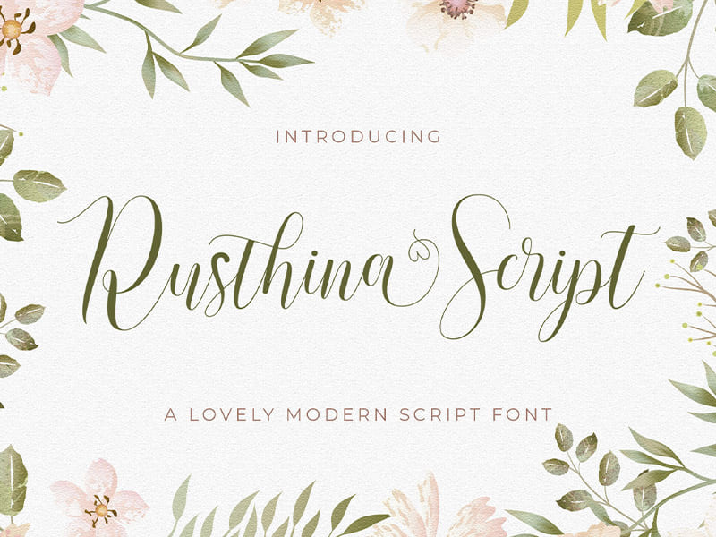 Rusthina - Love Script Font by Stringlabscreative ~ EpicPxls