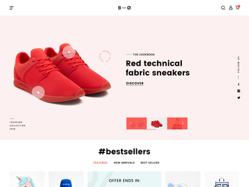 BOSCO – Responsive E-commerce PSD Template