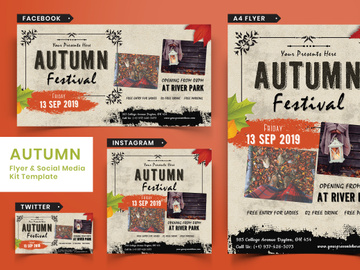 Autumn Festival Flyer & Social Media Pack-04