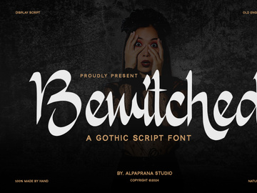 Bewitched - Gothic Script Font