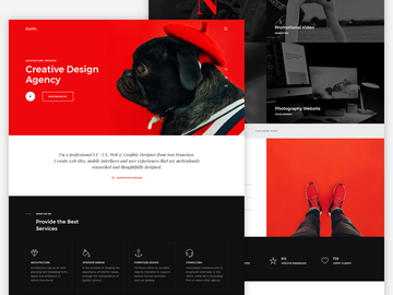 Skylith — Free PSD Landing Page