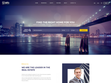 Taiyo Real Estate - Free PSD Template