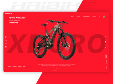E-Bike Website Concept