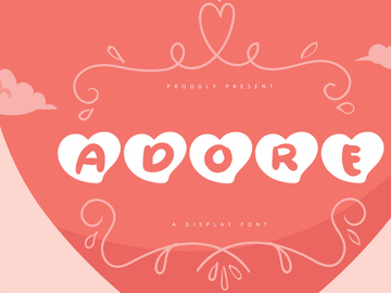Adore - Display Font