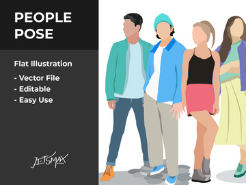 People Poses Vector Bundle
