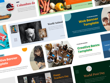 Creative Banner Design Template Vol. 8