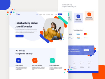 Fast || Interbanking landing page