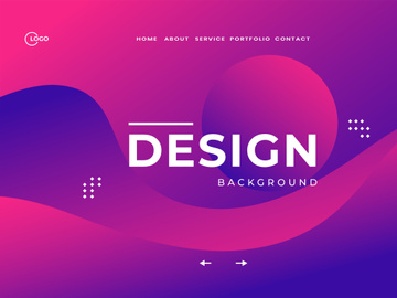 3D Background Modern Wave