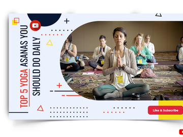 Yoga Youtube Thumbnails