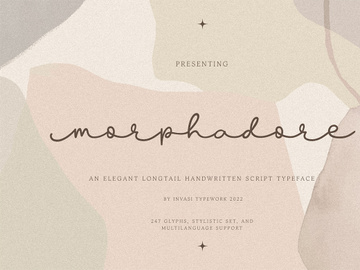 Morphadore - Longtail Script