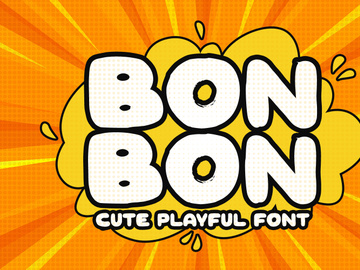Bonbon - Cute Playful Font