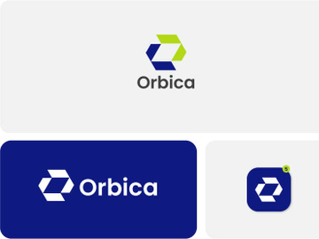 Modern logo design - lettermark logo - o logo design - app logo