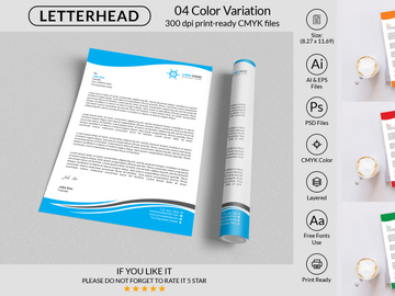 Creative Letterhead Design Template