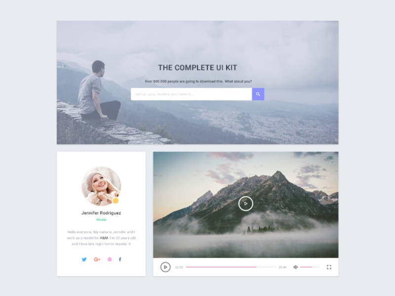 Epic UI Kit by EpicCoders ~ EpicPxls