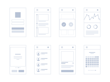 Epic Mini Mobile Wireframe